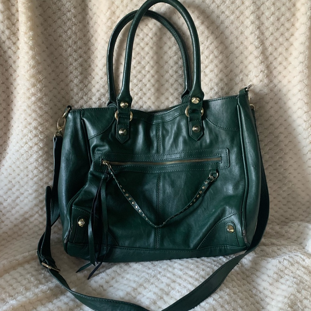 Emerald green Steve Madden shoulder bag